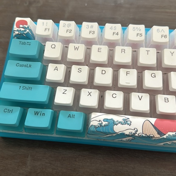 Womier 60% Percent Keyboard, WK61 Mechanical RGB Wired Gaming Keyboard - Picture 3 of 4